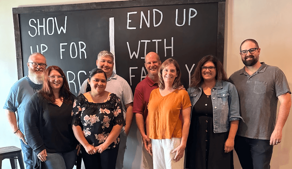 Small group gathering